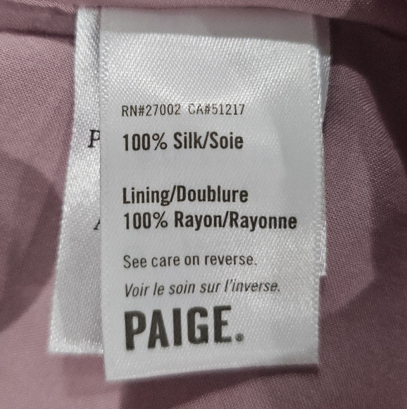 Paige Carmela Dress - Sunrise Pink Multi NWT size XS - Picture 6 of 9